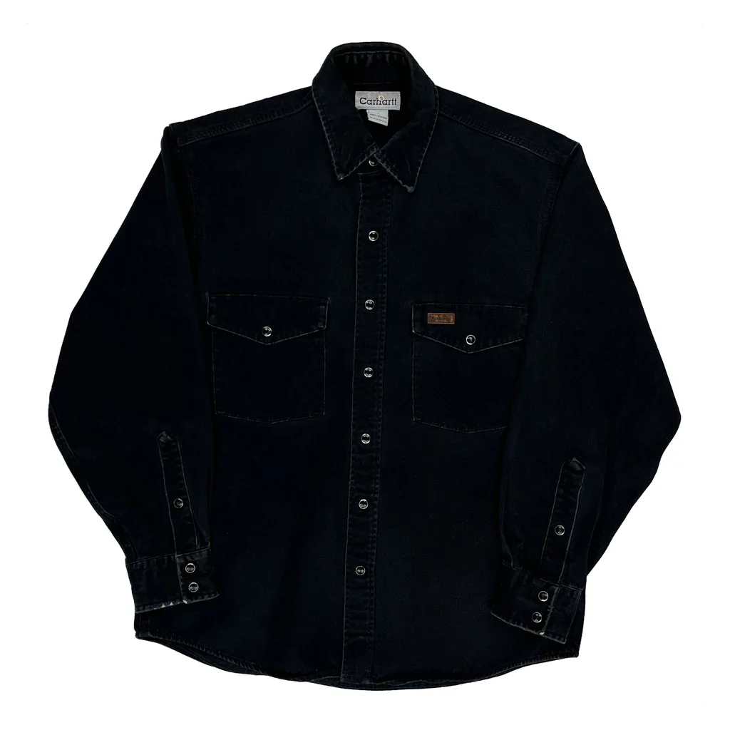 Carhartt Shirt - Small Black Cotton