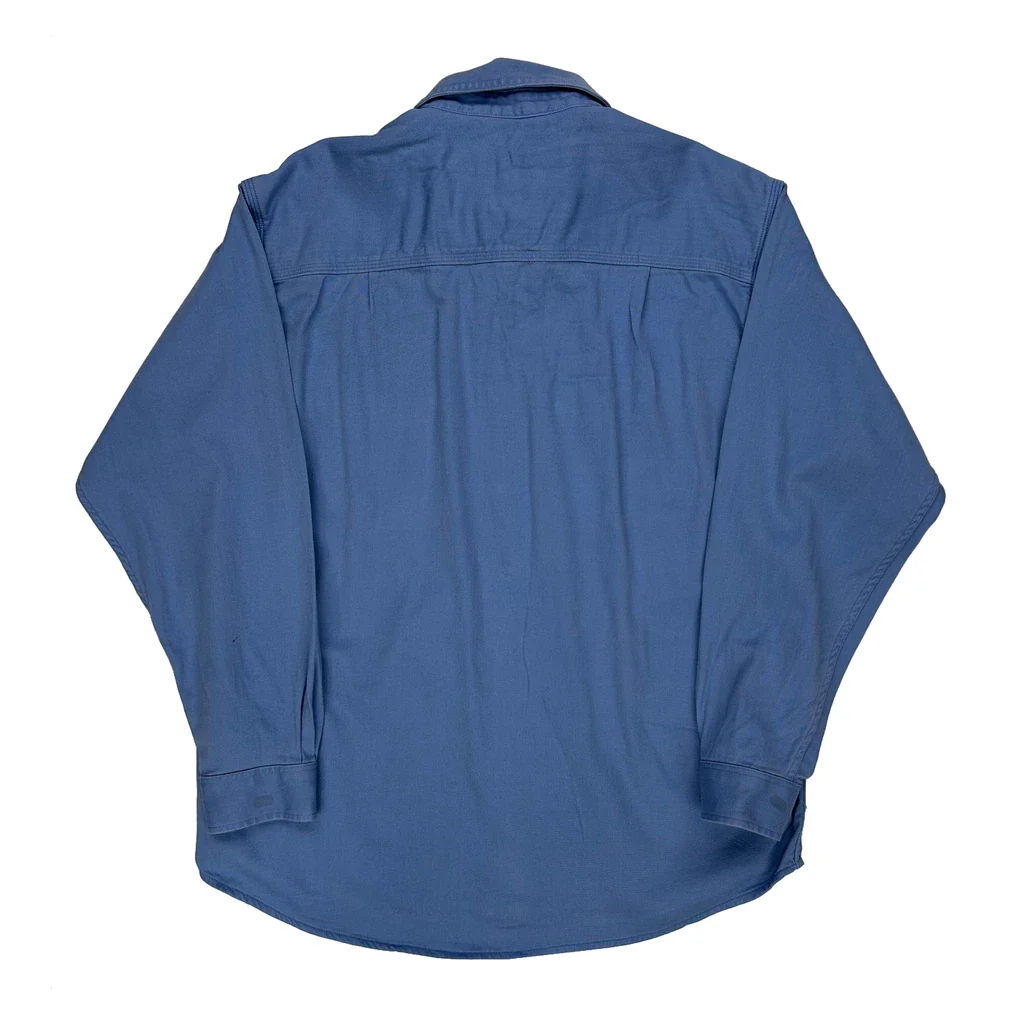 Carhartt Shirt - Large Blue Cotton - Image 2