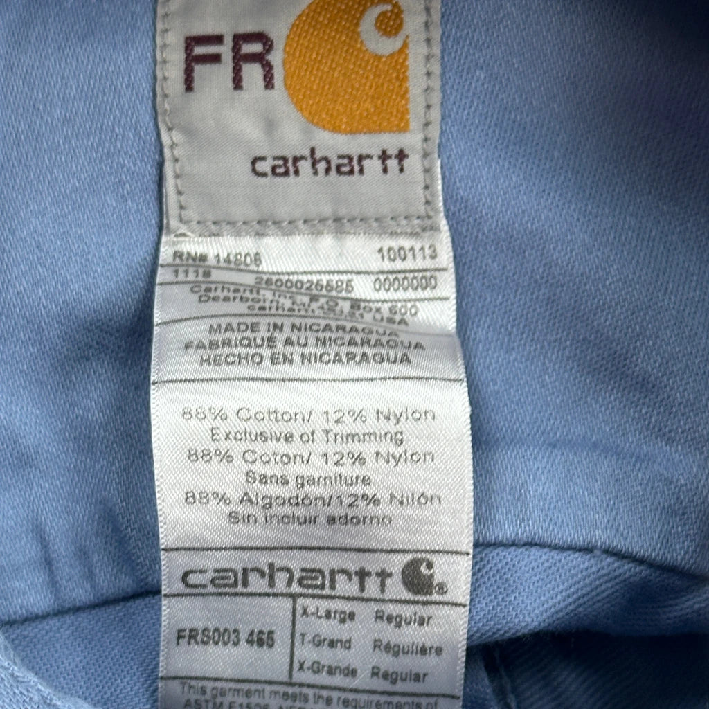 Carhartt Shirt - XL Blue Cotton - Image 3