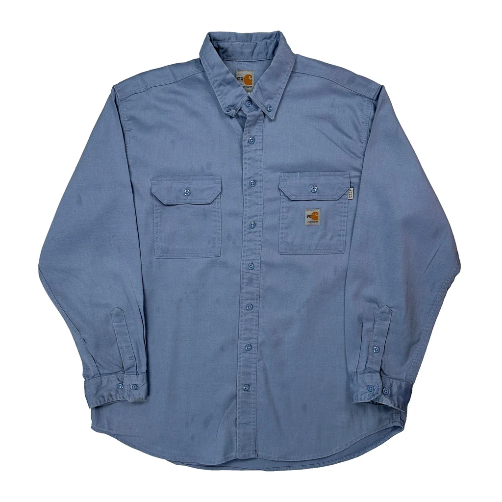 Carhartt Shirt - XL Blue Cotton