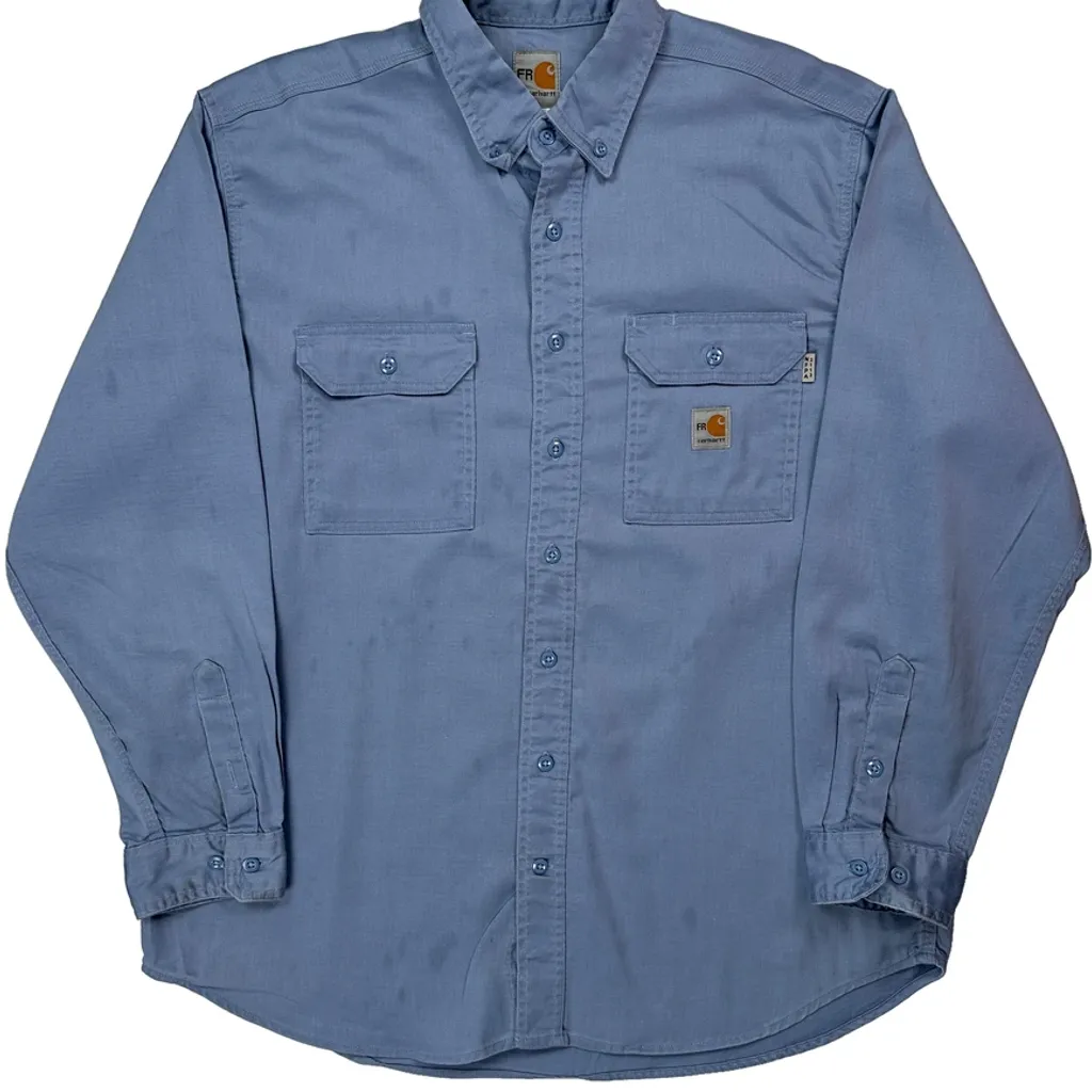 Carhartt Shirt - XL Blue Cotton - Image 5