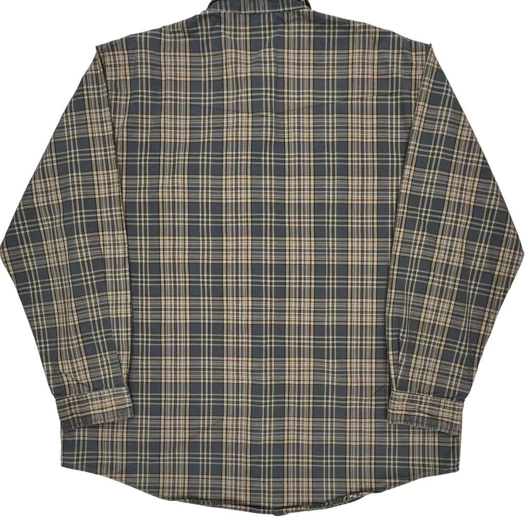 Carhartt Checked Shirt - XL Blue Cotton - Image 6