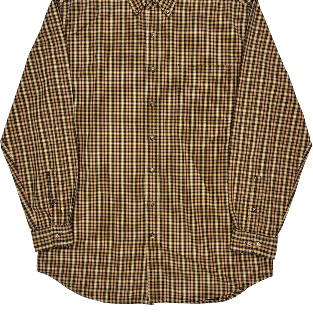Carhartt Checked Shirt - Large Brown Cotton - Image 5