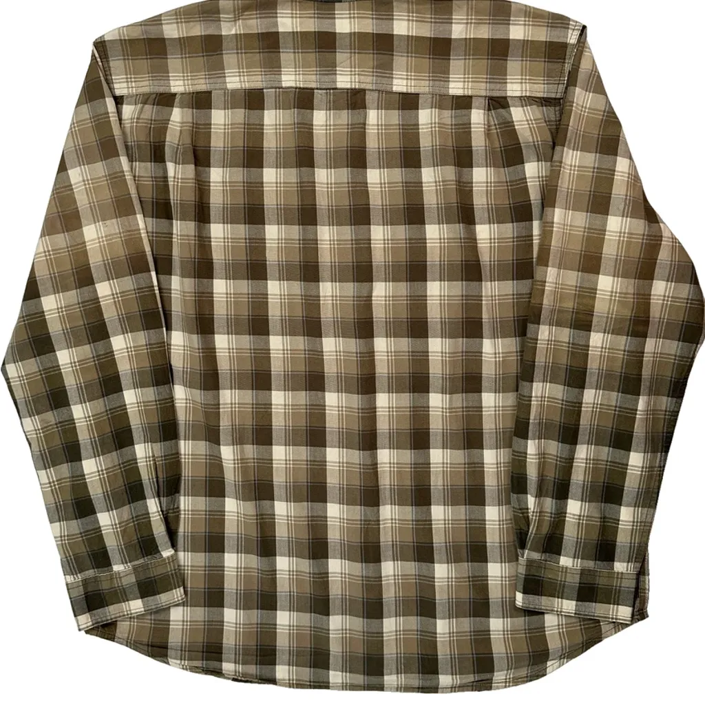 Carhartt Checked Shirt - XL Brown Cotton - Image 7