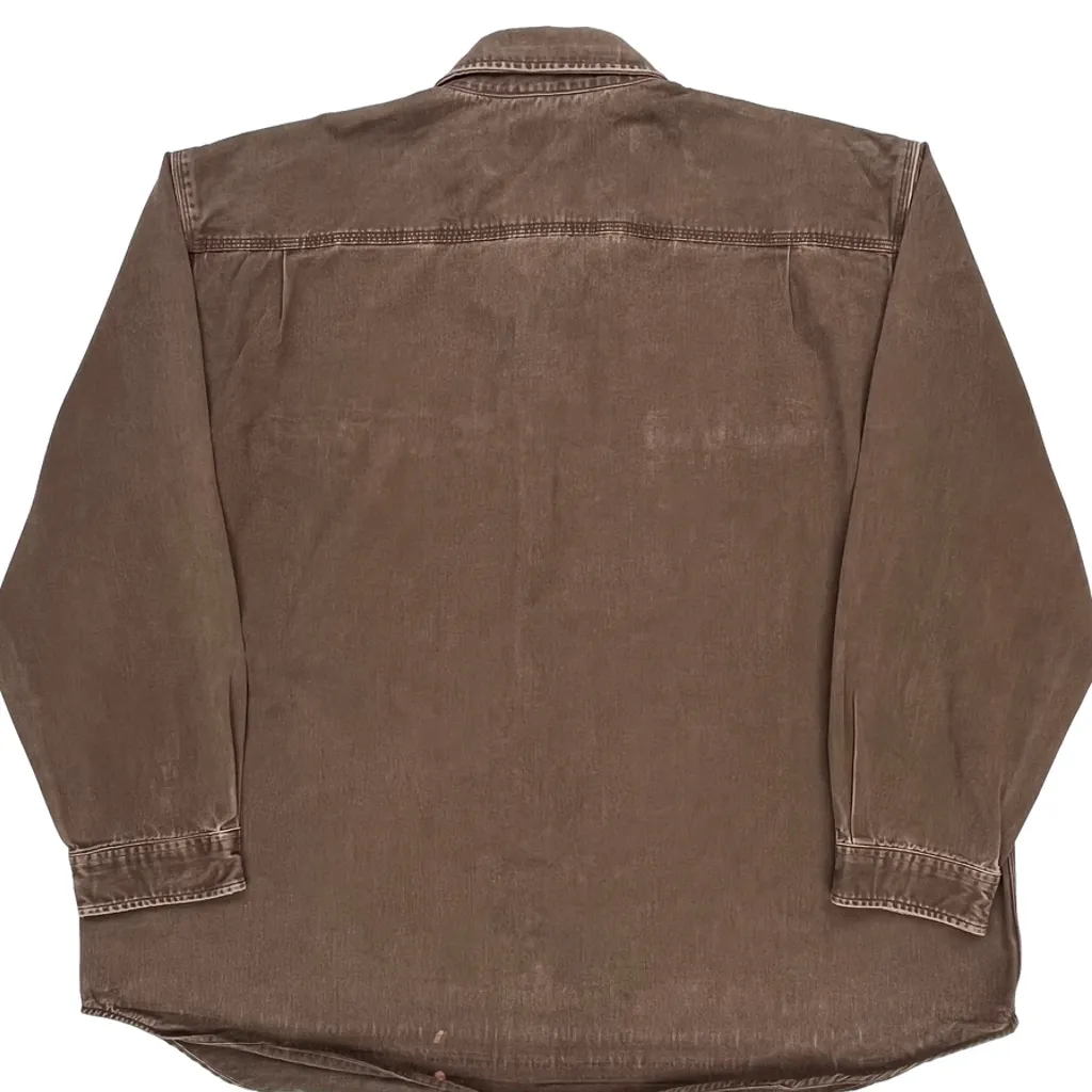 Carhartt Shirt - 3XL Brown Cotton - Image 6