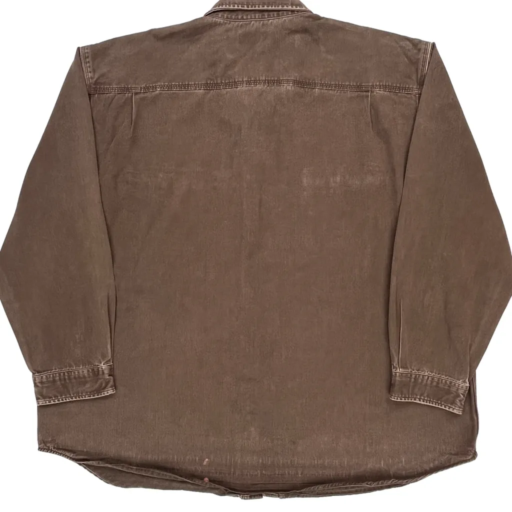 Carhartt Shirt - 3XL Brown Cotton - Image 7