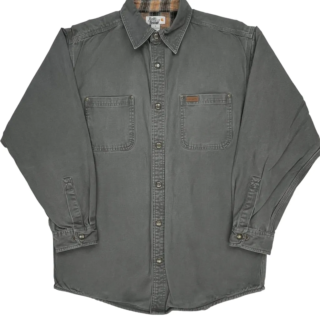 Carhartt Shirt - Large Gray Cotton - Image 5