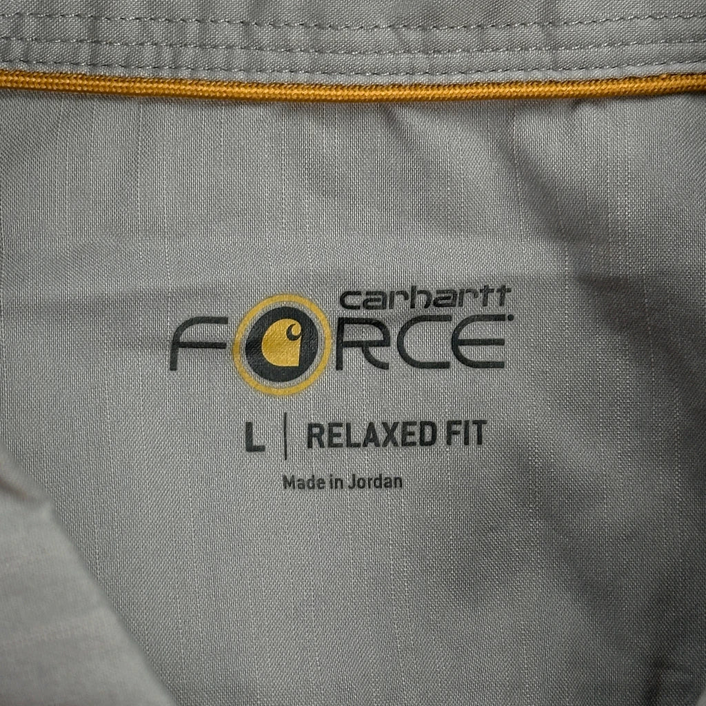 Carhartt Shirt - Large Grey Polyester - Image 3