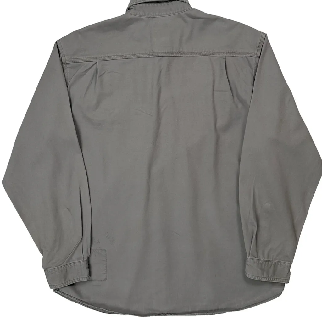 Carhartt Workwear Shirt - Large Grey Cotton - Image 6