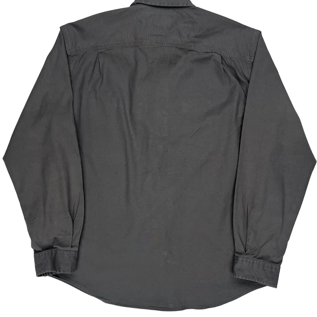 Carhartt Work Shirt - Large Grey Cotton - Image 6