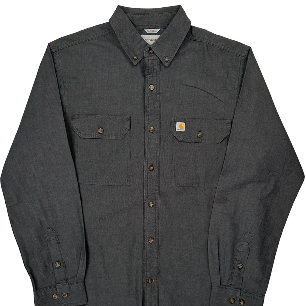 Carhartt Shirt - Medium Grey Cotton - Image 4
