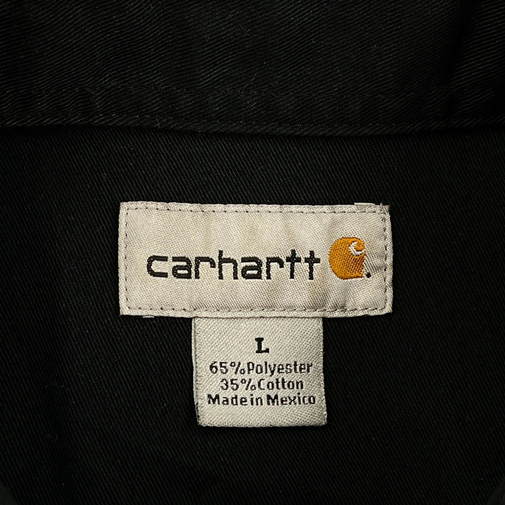 Carhartt Short Sleeve Shirt - Large Black Cotton - Image 3