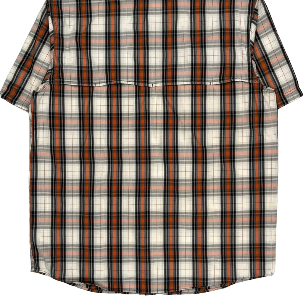 Carhartt Checked Short Sleeve Shirt - Large Multicoloured Cotton - Image 7