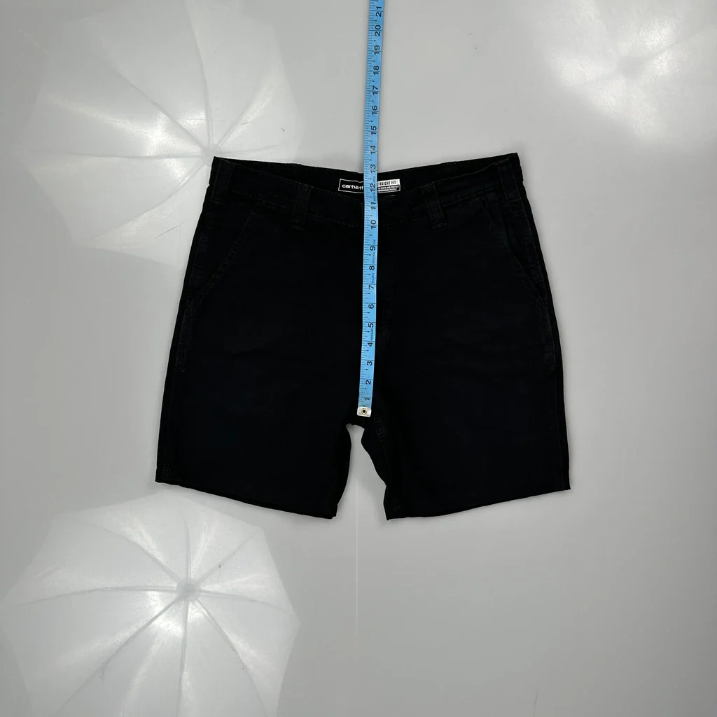 Carhartt Shorts - 33W 7L Black Cotton - Image 4