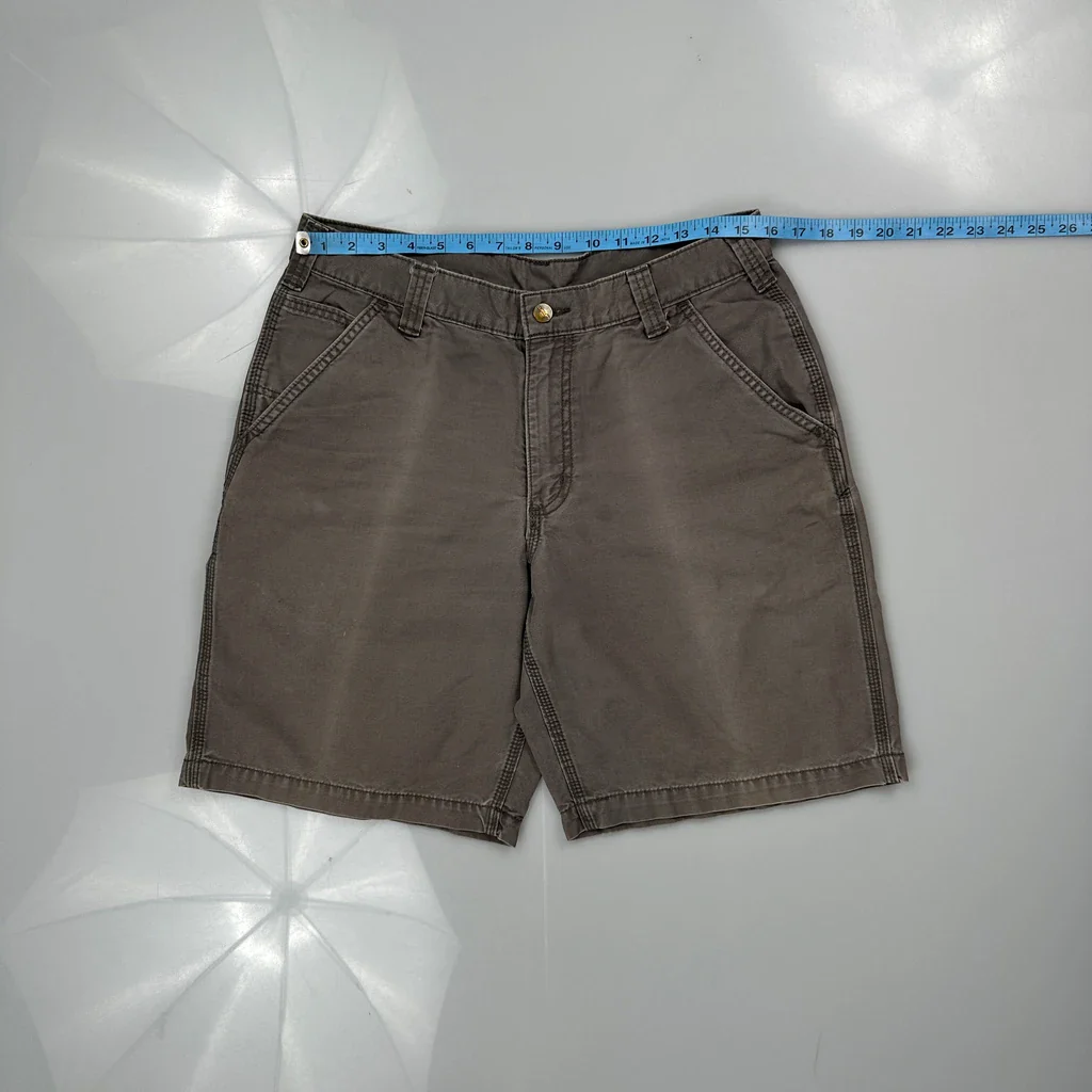 Carhartt Shorts - 34W 9L Grey Cotton - Image 3