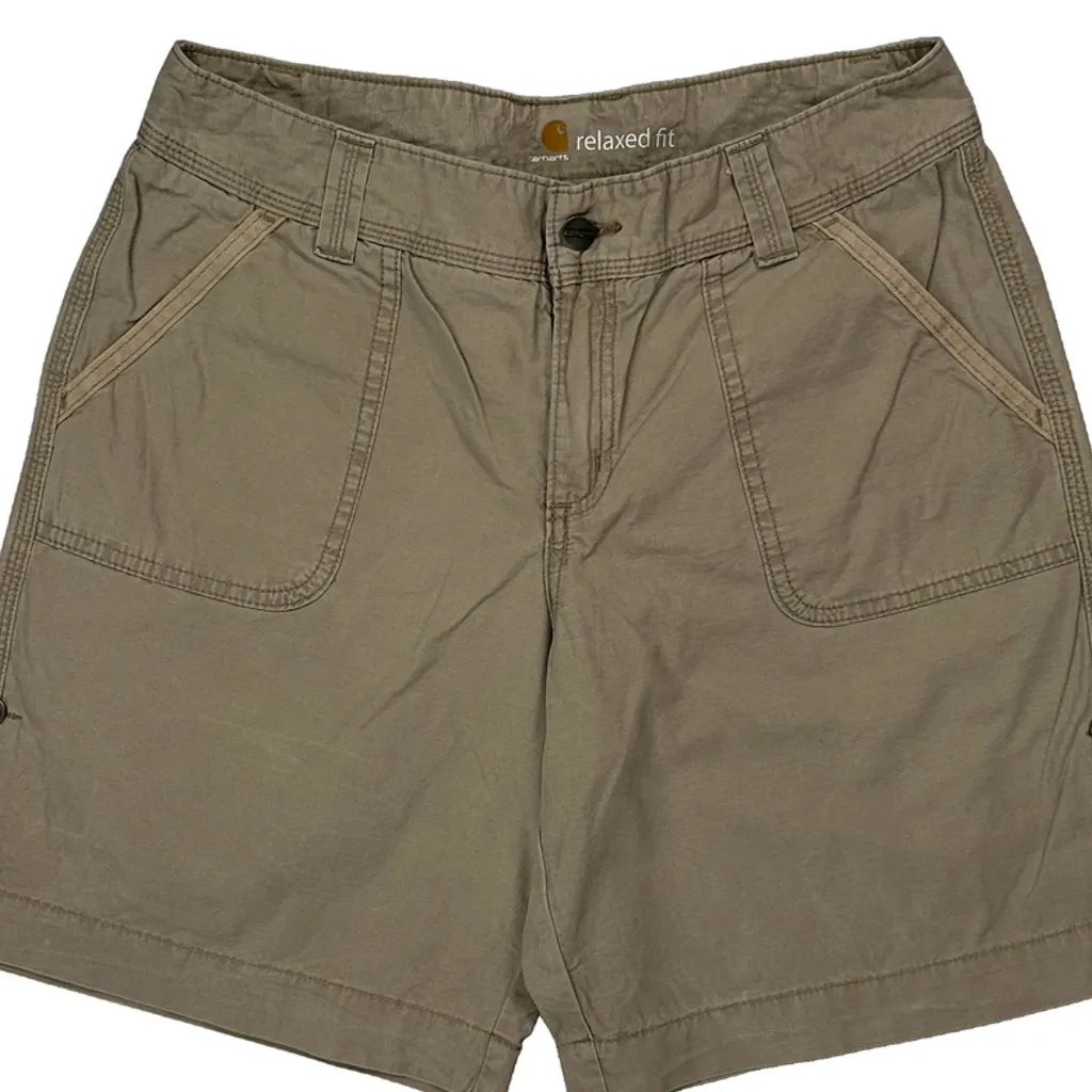 Carhartt Shorts - 30W UK 10 Beige Cotton - Image 10