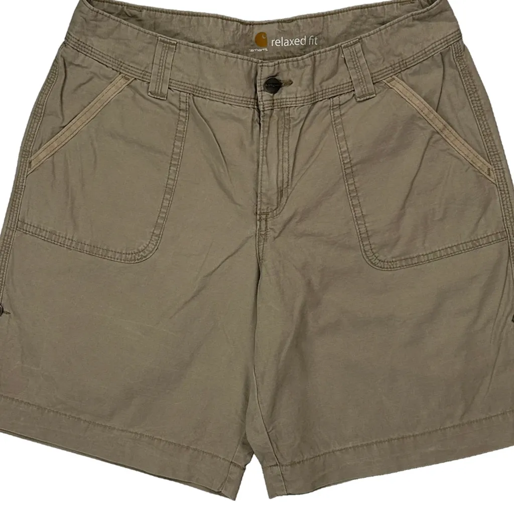 Carhartt Shorts - 30W UK 10 Beige Cotton - Image 9