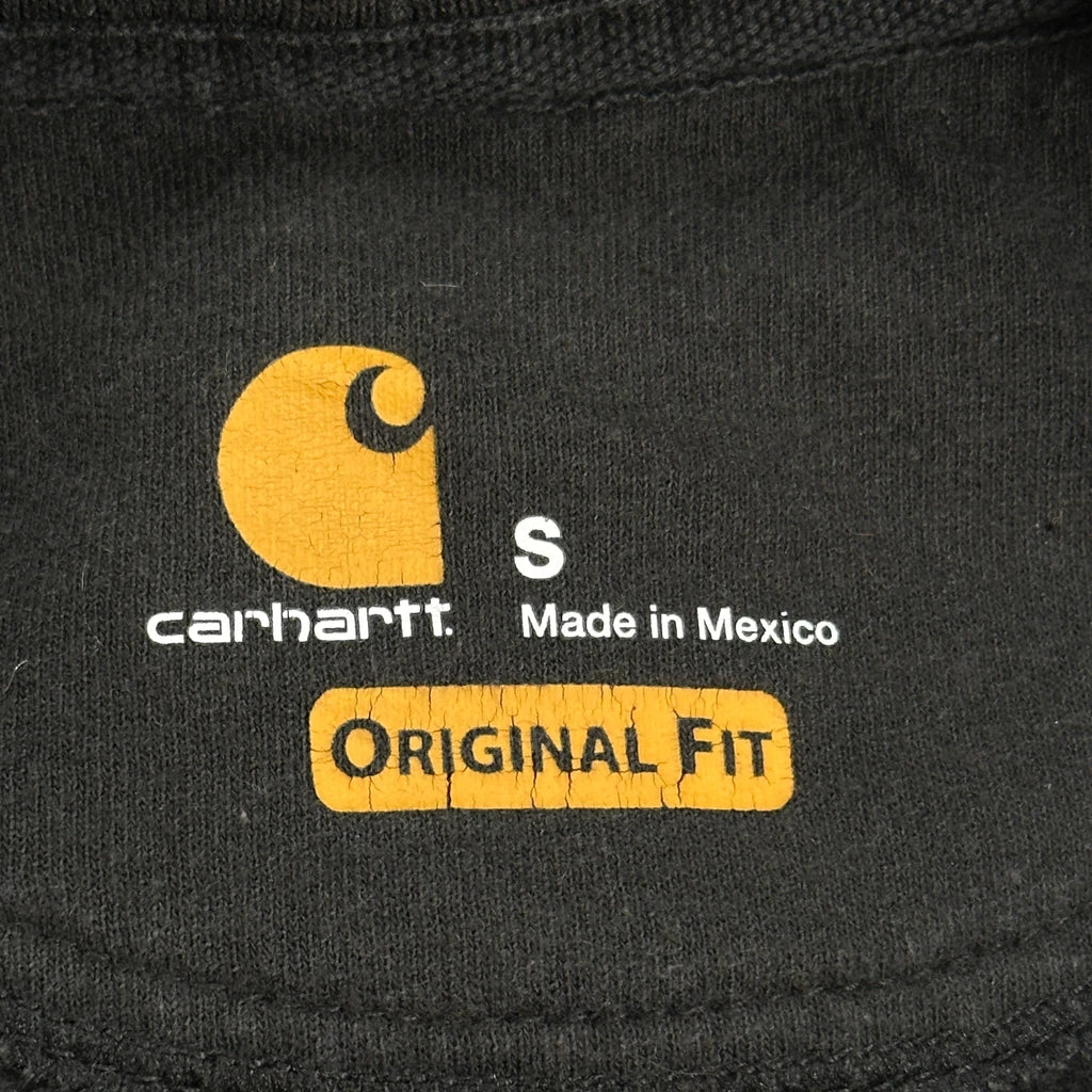 Carhartt Sweatshirt - Small Black Cotton - Image 3