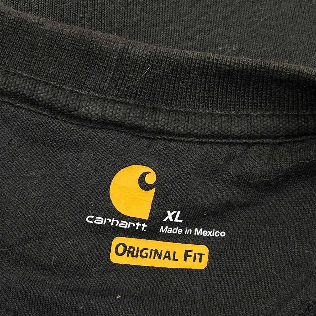 Carhartt Sweatshirt - XL Black Cotton - Image 3