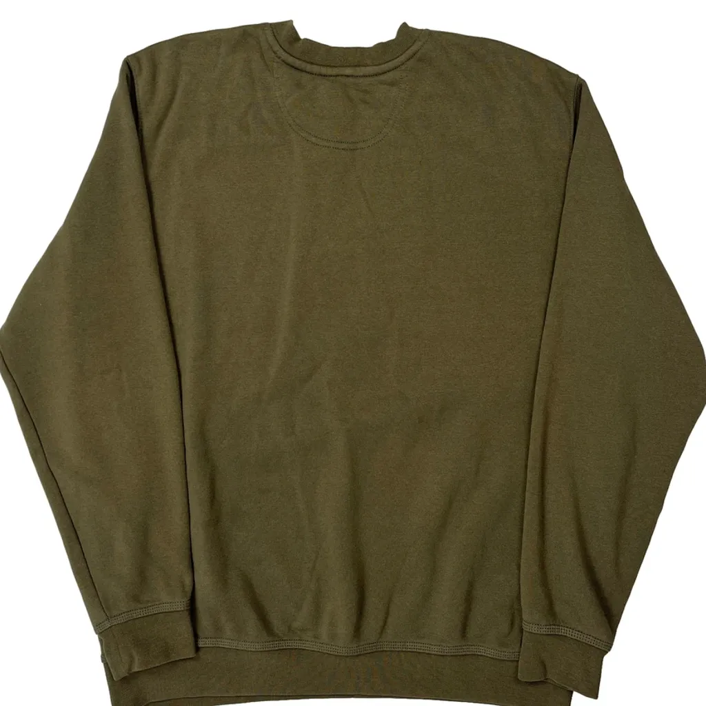 Carhartt Sweatshirt - Large Green Cotton - Image 6