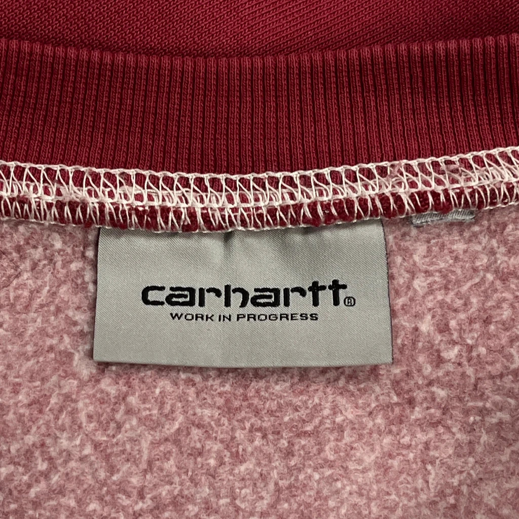 Carhartt Sweatshirt - Large Red Cotton - Image 4