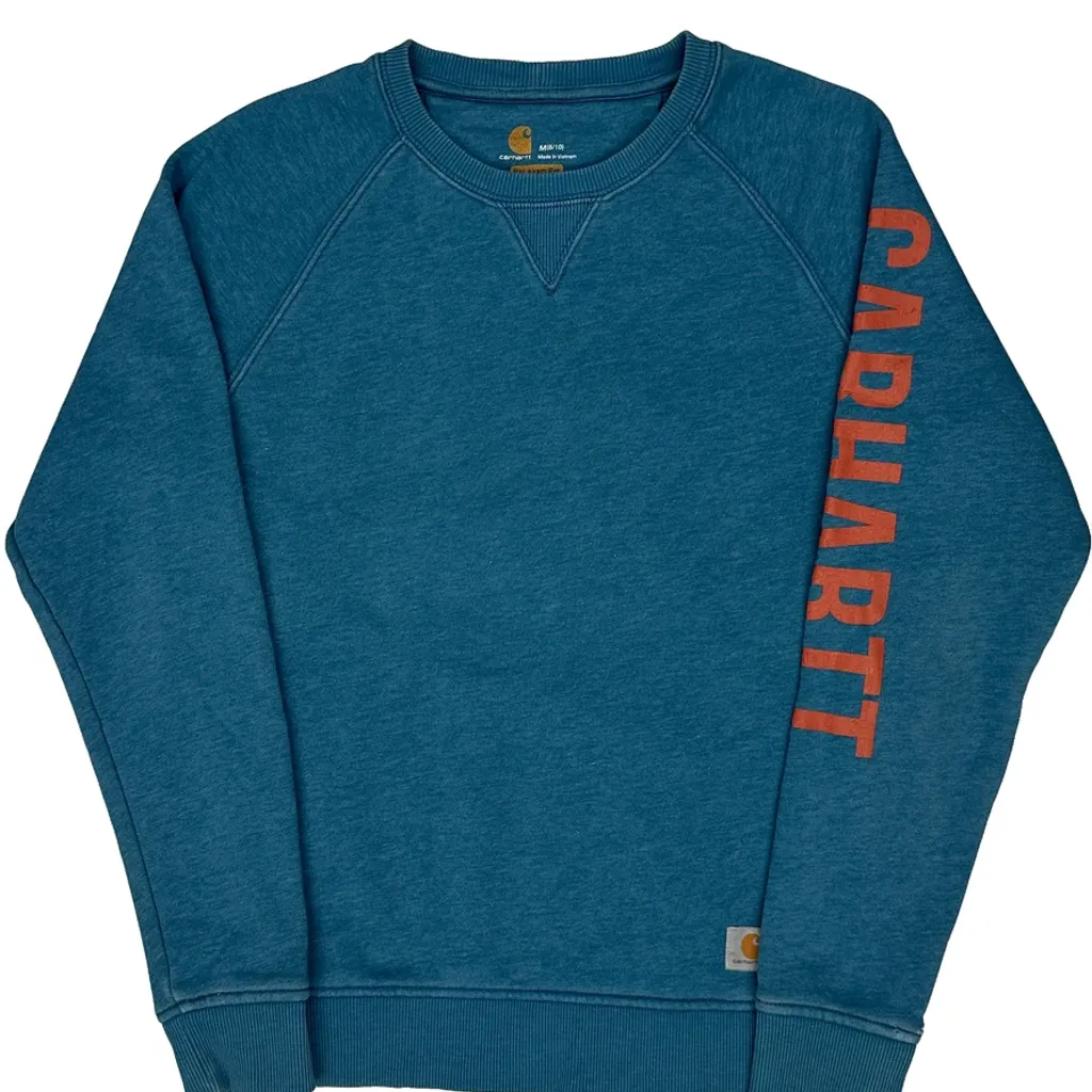 Carhartt Sweatshirt - Medium Blue Cotton - Image 5