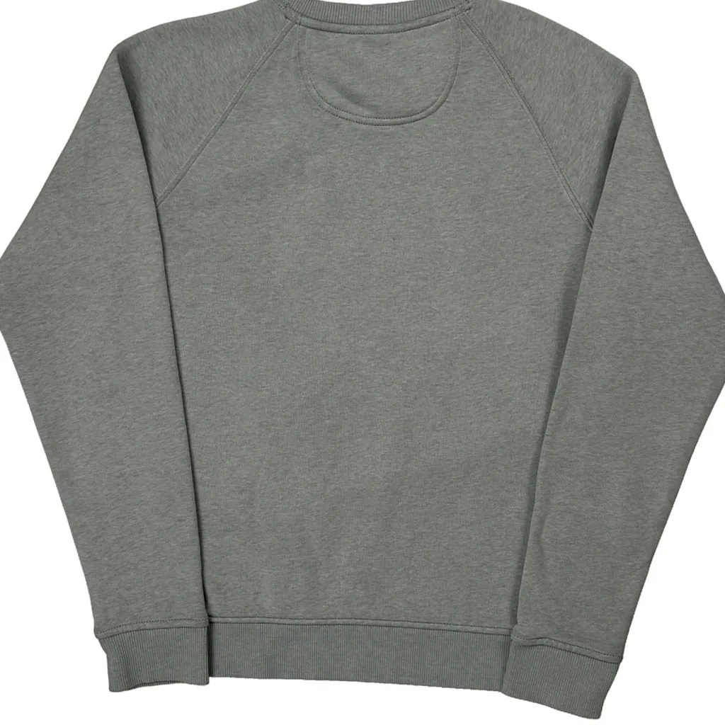 Carhartt Spellout Sweatshirt - Medium Grey Cotton - Image 6