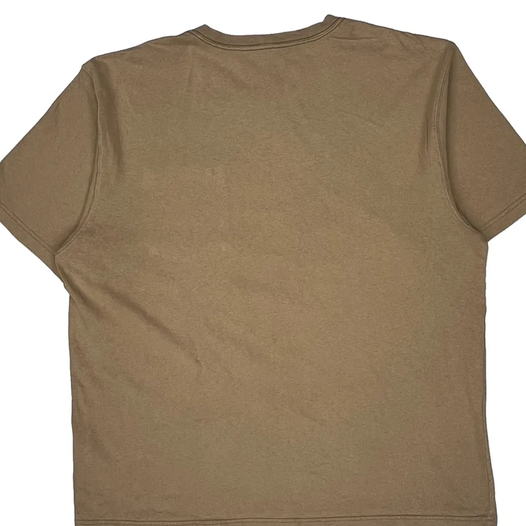 Carhartt T-Shirt - Large Beige Cotton - Image 7