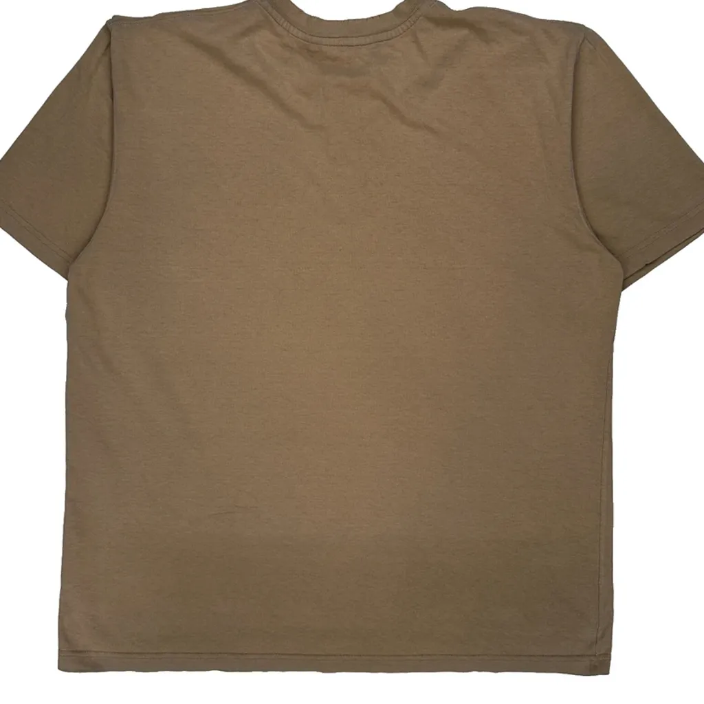 Carhartt Henley T-Shirt - Large Beige Cotton - Image 7