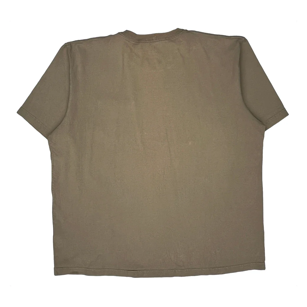Carhartt T-Shirt - XL Beige Cotton - Image 2