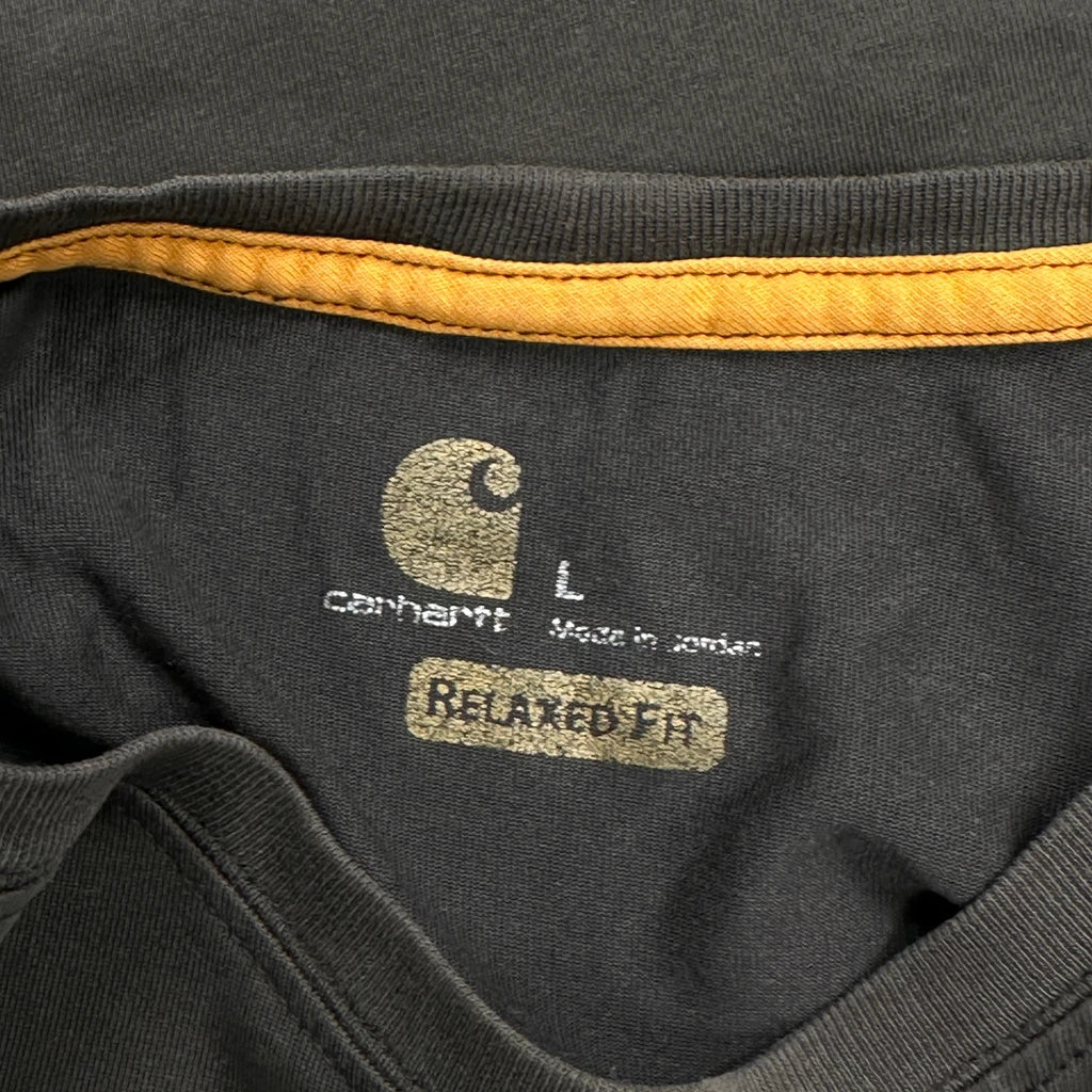 Carhartt T-Shirt - Large Black Cotton - Image 3