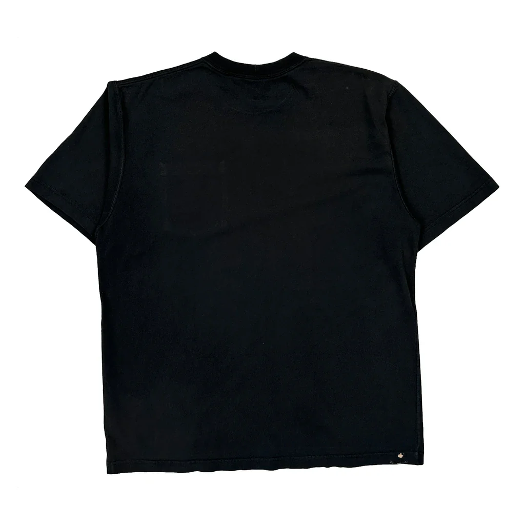 Carhartt T-Shirt - Large Black Cotton - Image 2
