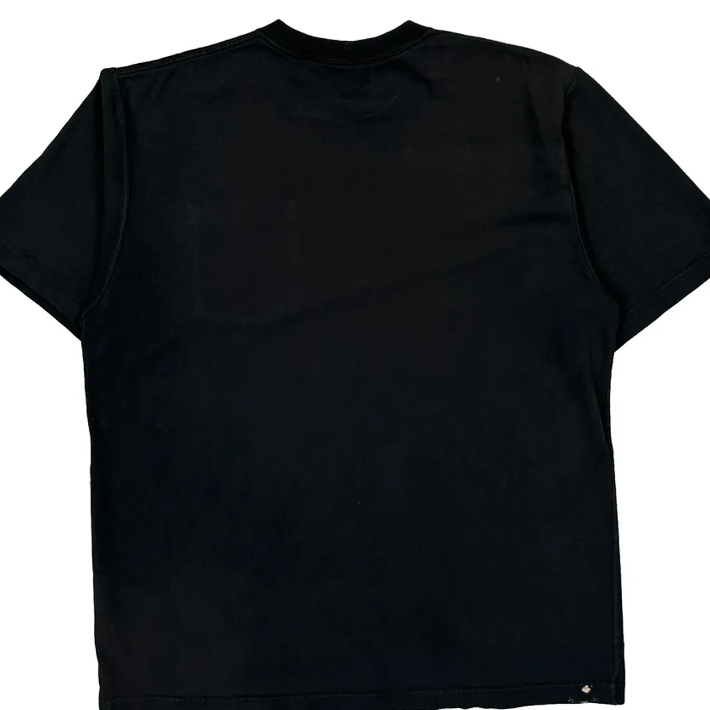 Carhartt T-Shirt - Large Black Cotton - Image 6
