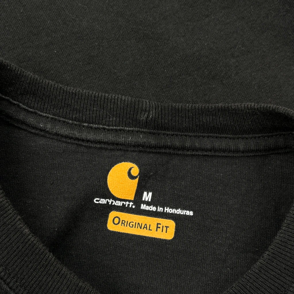 Carhartt T-Shirt - Medium Black Cotton - Image 3