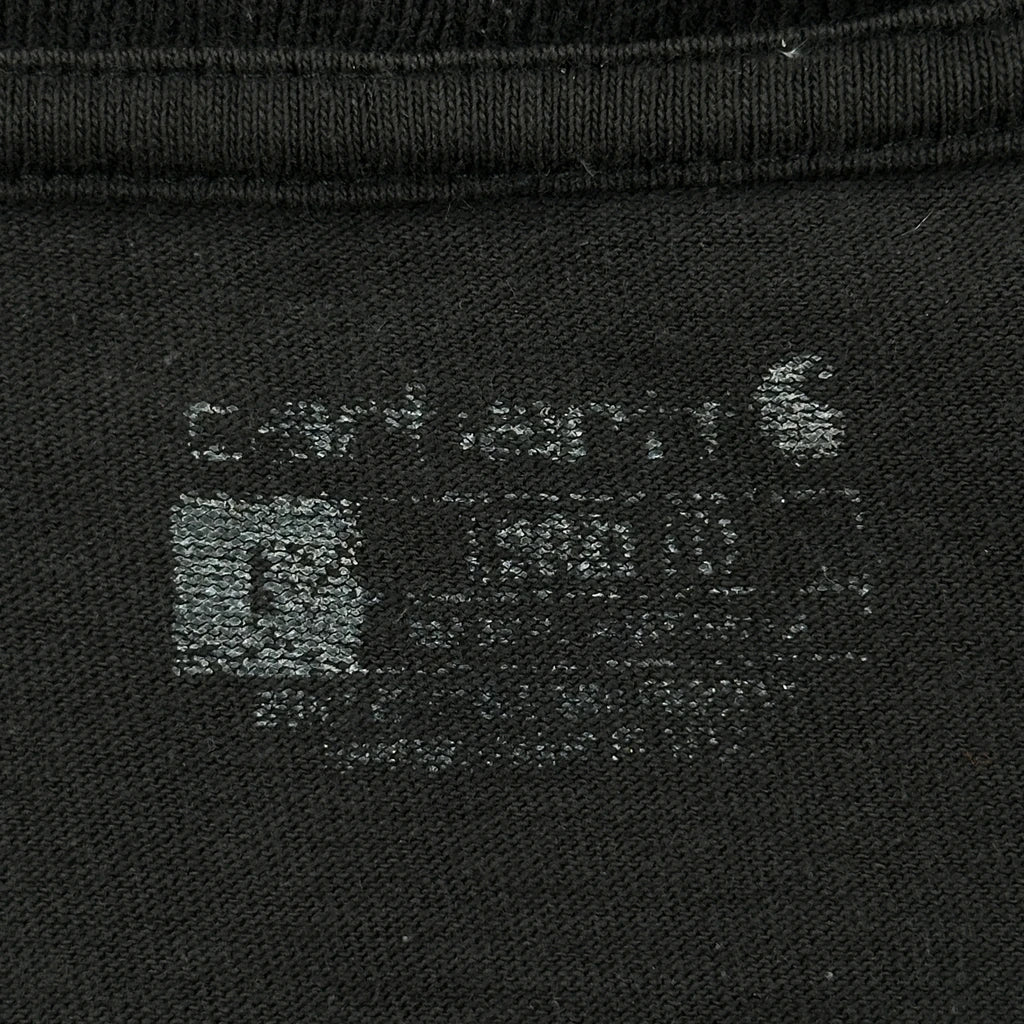 Carhartt T-Shirt - Medium Black Cotton - Image 3