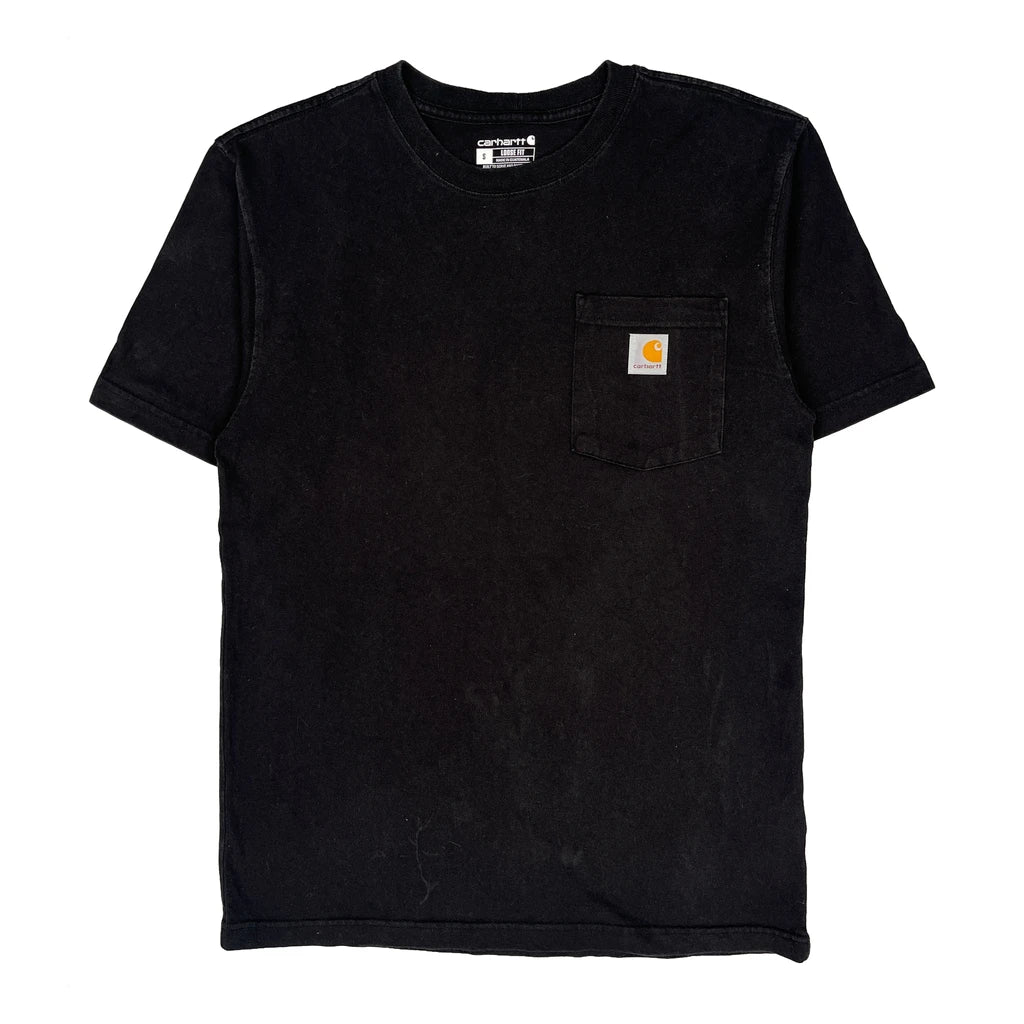 Carhartt T-Shirt - Small Black Cotton