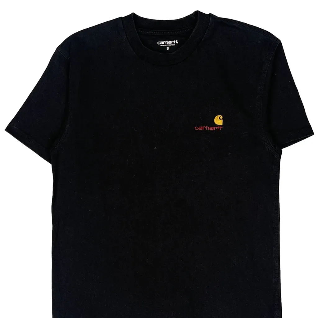 Carhartt T-Shirt - Small Black Cotton - Image 5