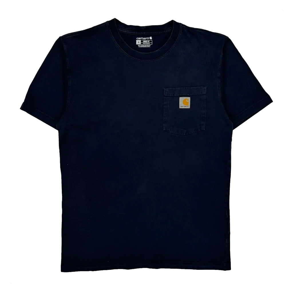 Carhartt T-Shirt - Small Black Cotton