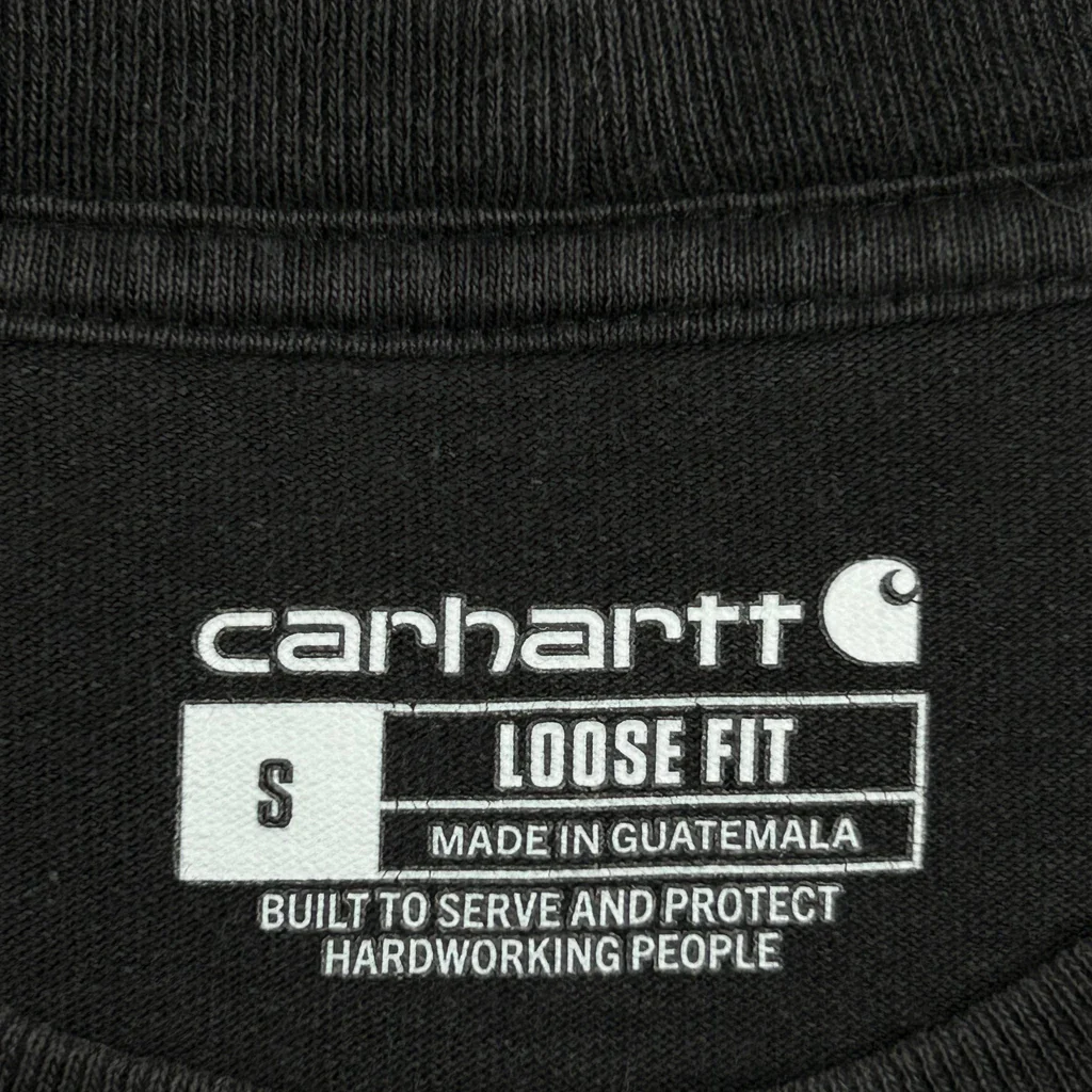 Carhartt T-Shirt - Small Black Cotton - Image 3