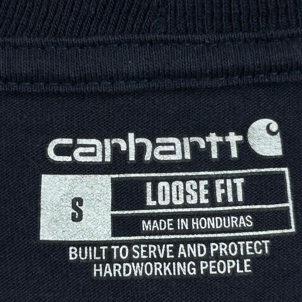 Carhartt T-Shirt - Small Black Cotton - Image 3