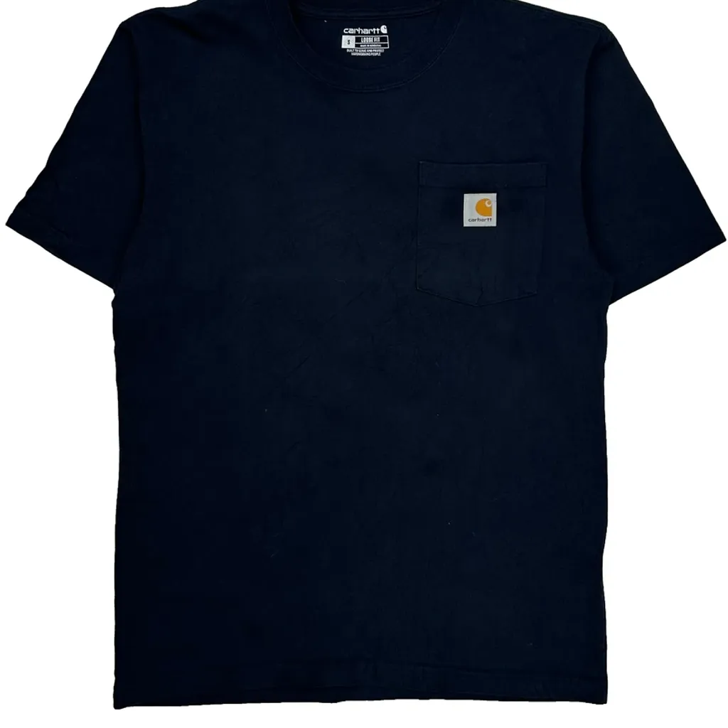 Carhartt T-Shirt - Small Black Cotton - Image 4