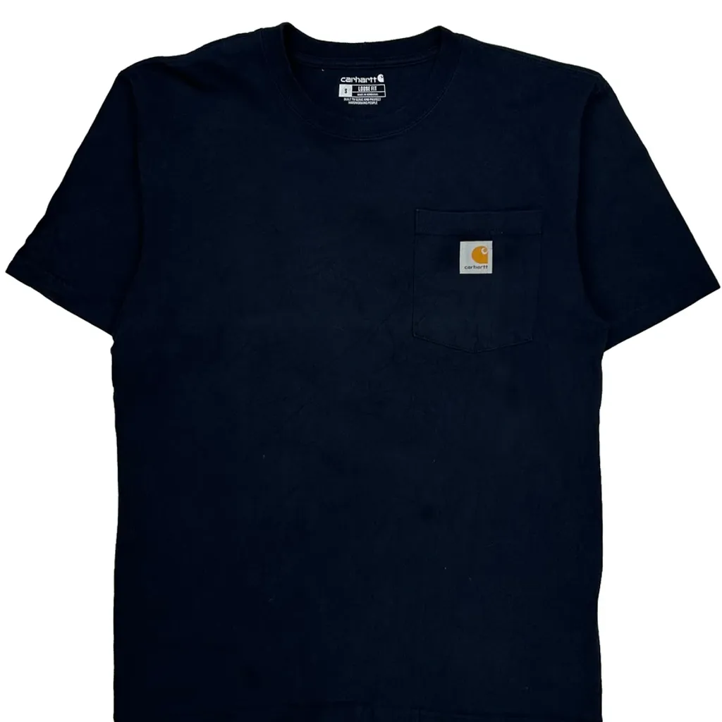 Carhartt T-Shirt - Small Black Cotton - Image 5
