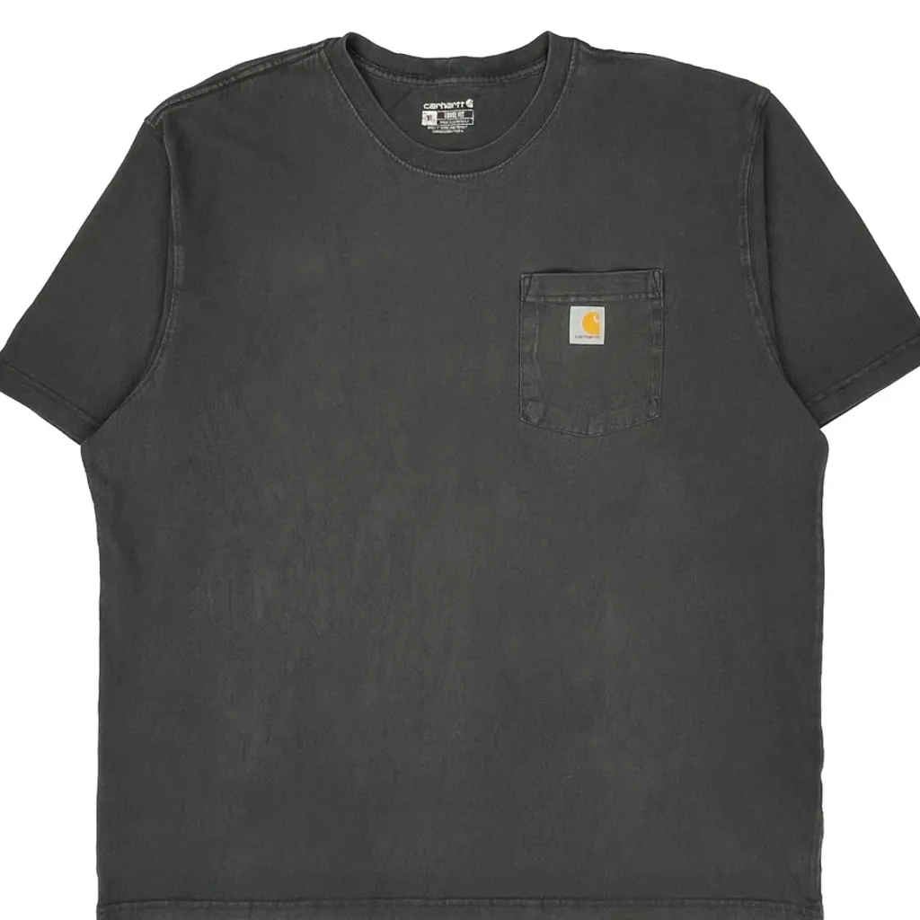 Carhartt T-Shirt - XL Black Cotton - Image 4