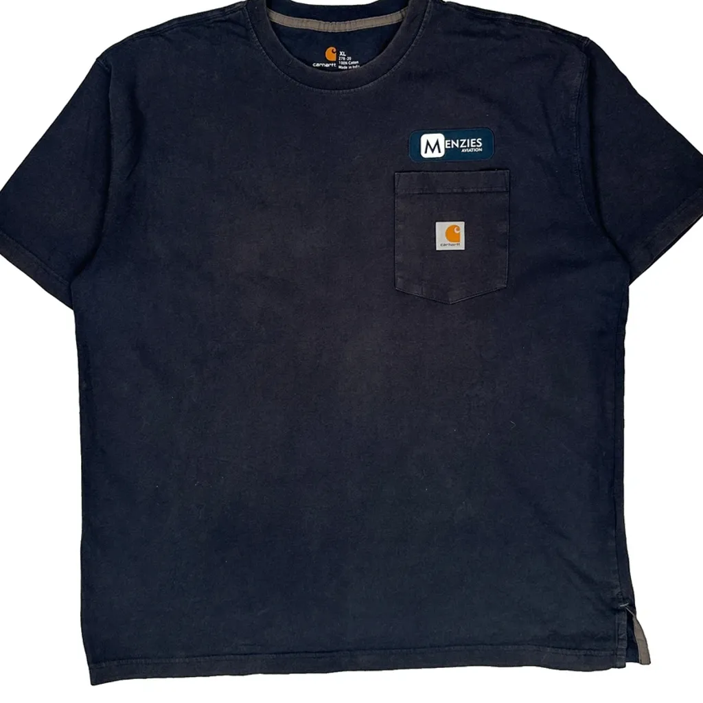 Carhartt T-Shirt - XL Black Cotton - Image 5
