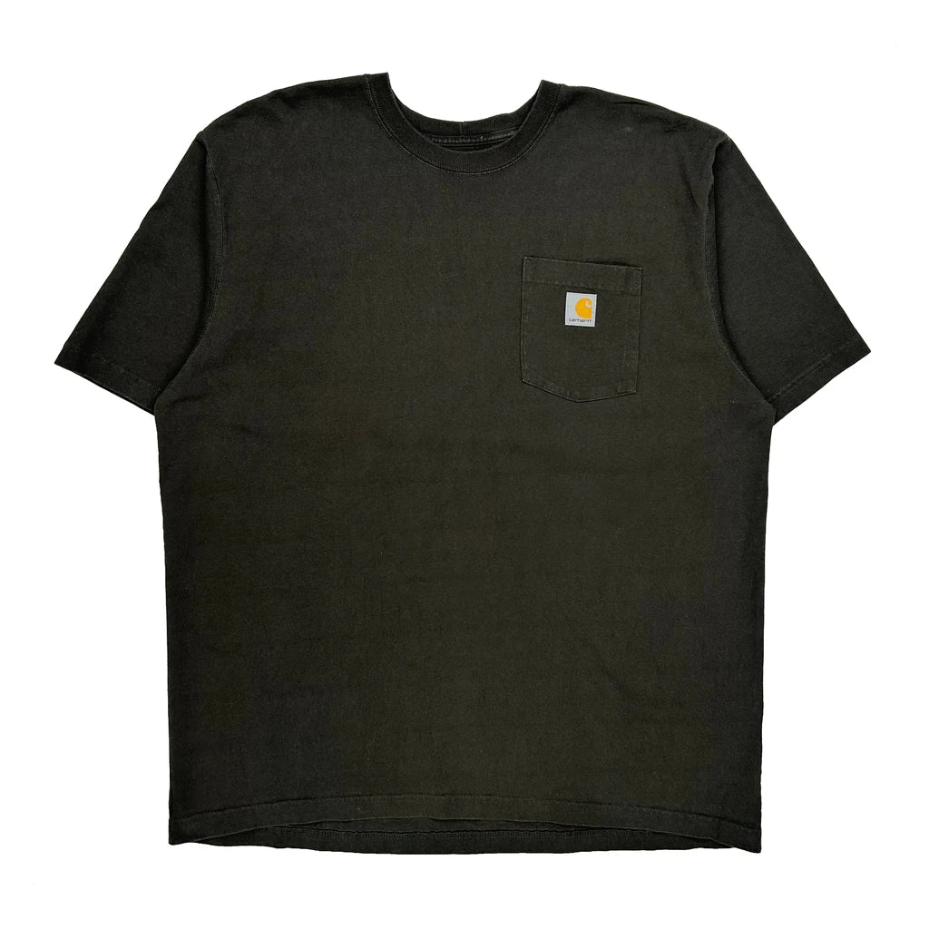 Carhartt T-Shirt - XL Black Cotton