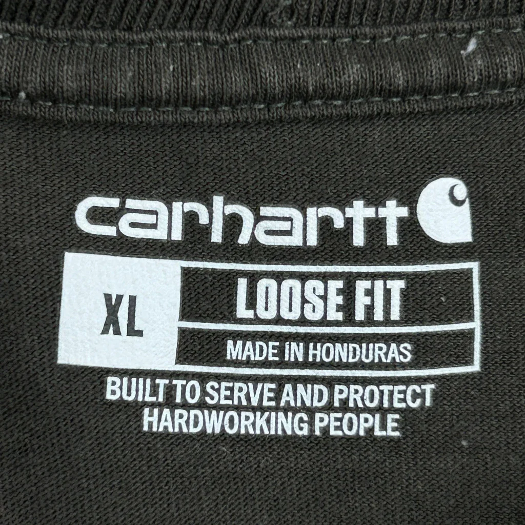Carhartt T-Shirt - XL Black Cotton - Image 3