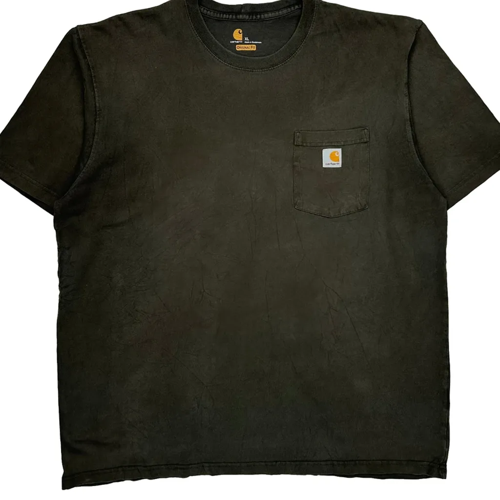 Carhartt T-Shirt - XL Black Cotton - Image 4