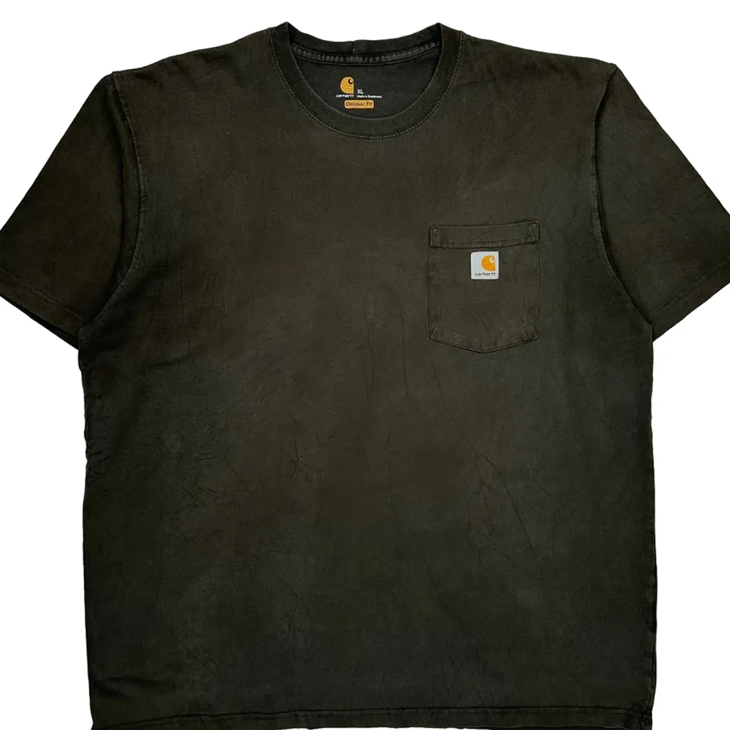 Carhartt T-Shirt - XL Black Cotton - Image 5