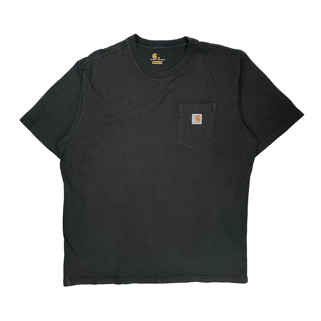 Carhartt T-Shirt - XL Black Cotton