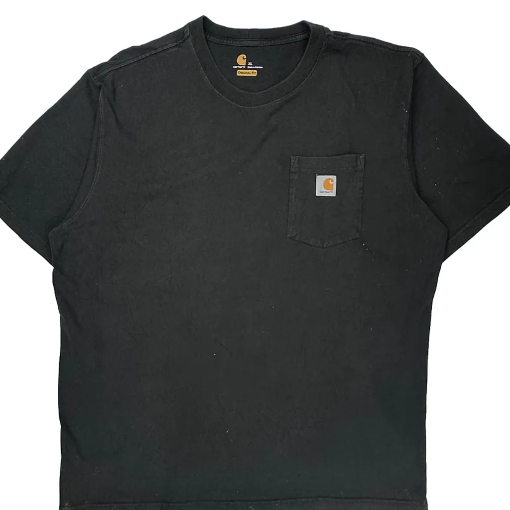 Carhartt T-Shirt - XL Black Cotton - Image 5
